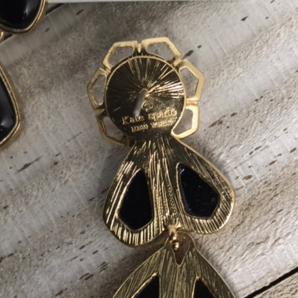 (REDUCED) NWOT KATE SPADE PEARL STUD EARRINGS 2’’ DANGLE - Picture 6 of 7